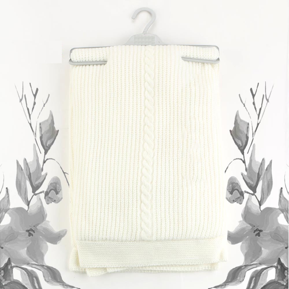 Elegant Themed Baby Blanket Ecru - S001.4152