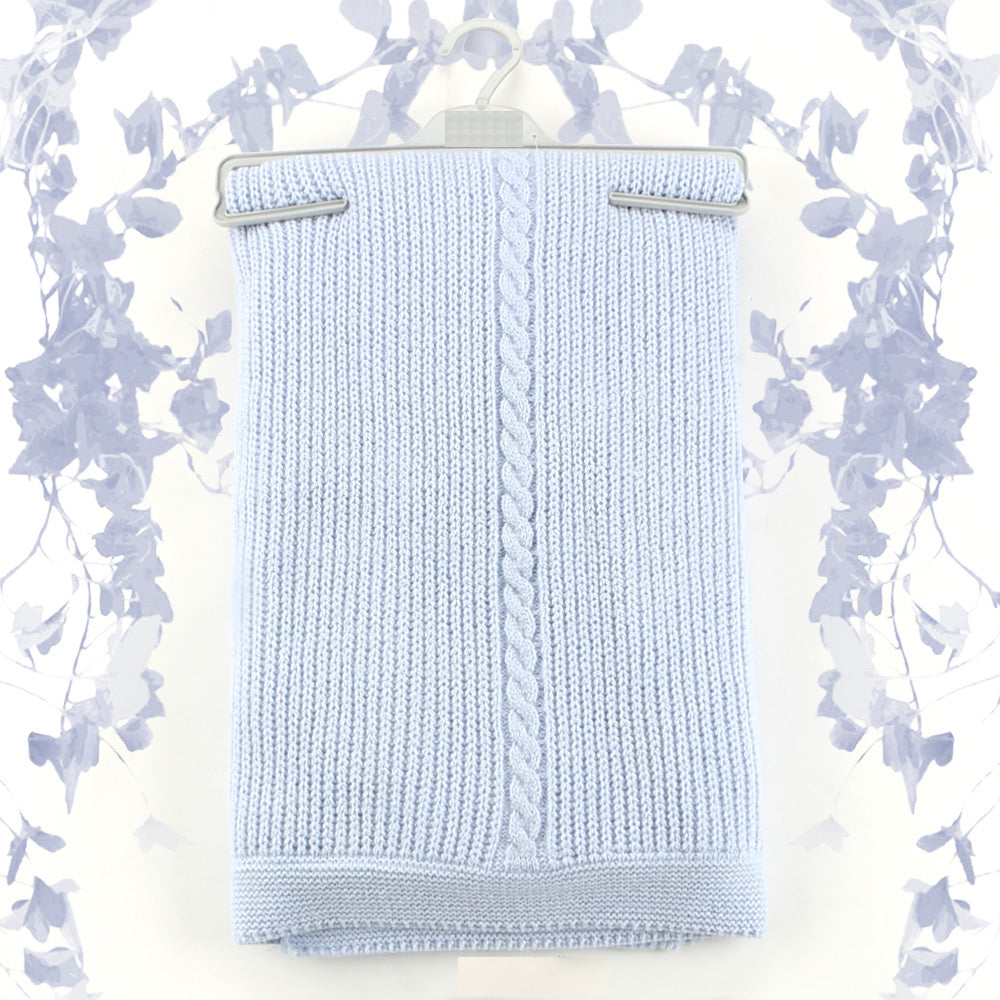 Elegant Themed Baby Blanket Blue - S001.4152