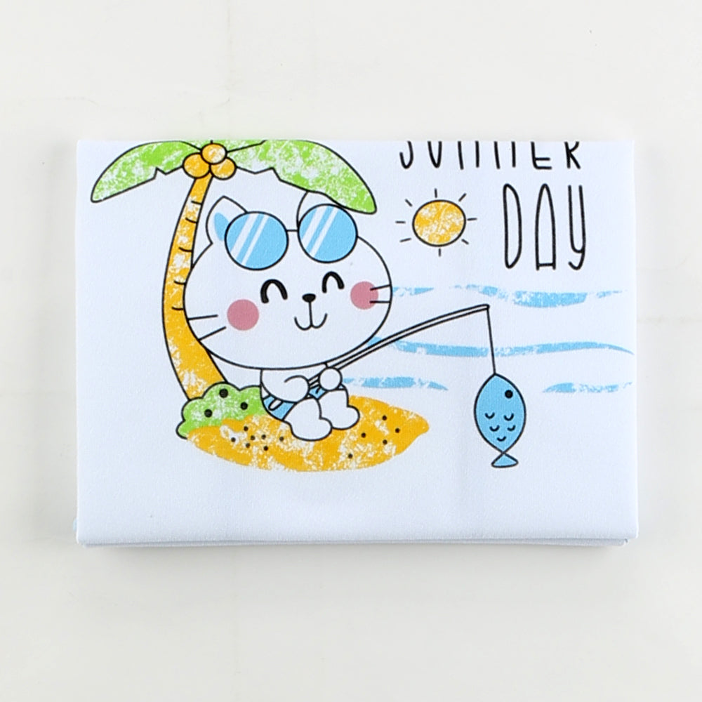 Summer Day Baby Diaper Changing Cushion Blue - S001.8808