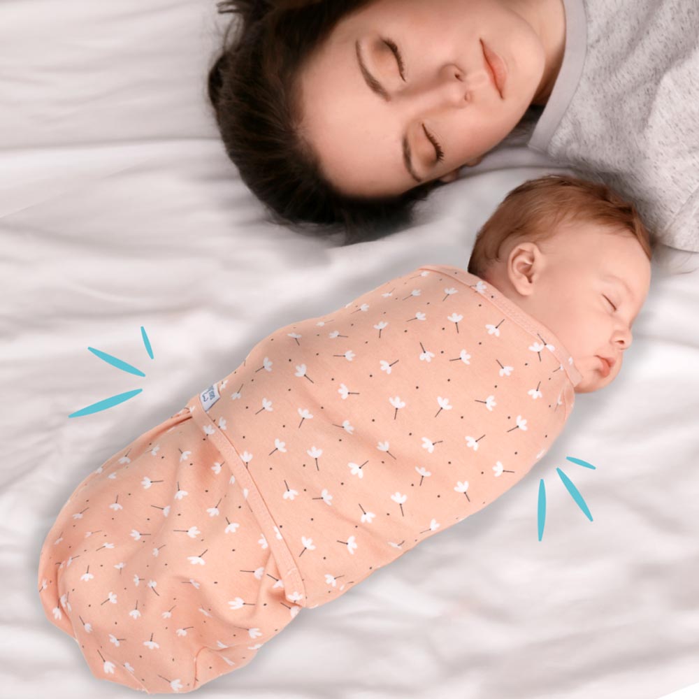 Flower Baby Swaddle Pink - SV012.118