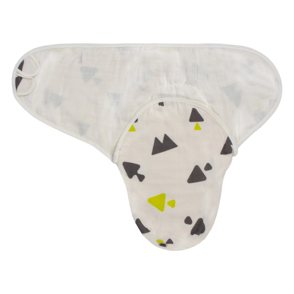 Triangle Organic Baby Swaddle Ecru - S012.306