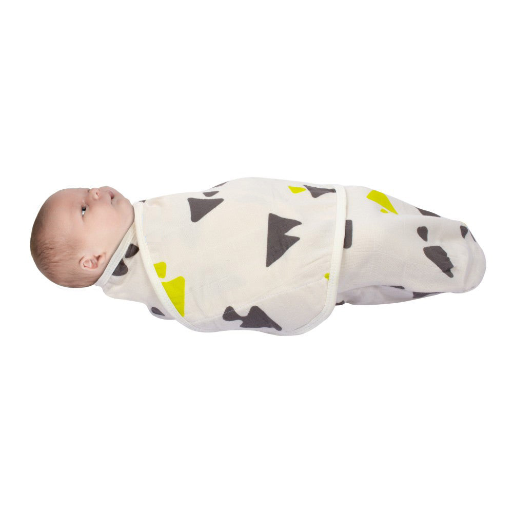 Triangle Organic Baby Swaddle Ecru - S012.306