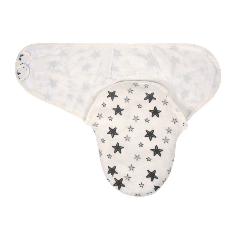 Star Organic Baby Swaddle Ecru - S012.306