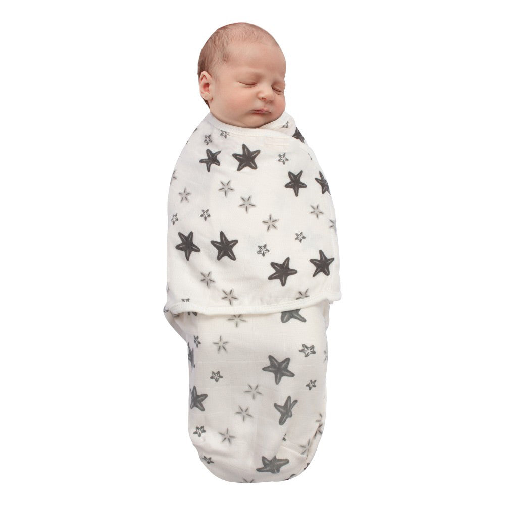 Star Organic Baby Swaddle Ecru - S012.306