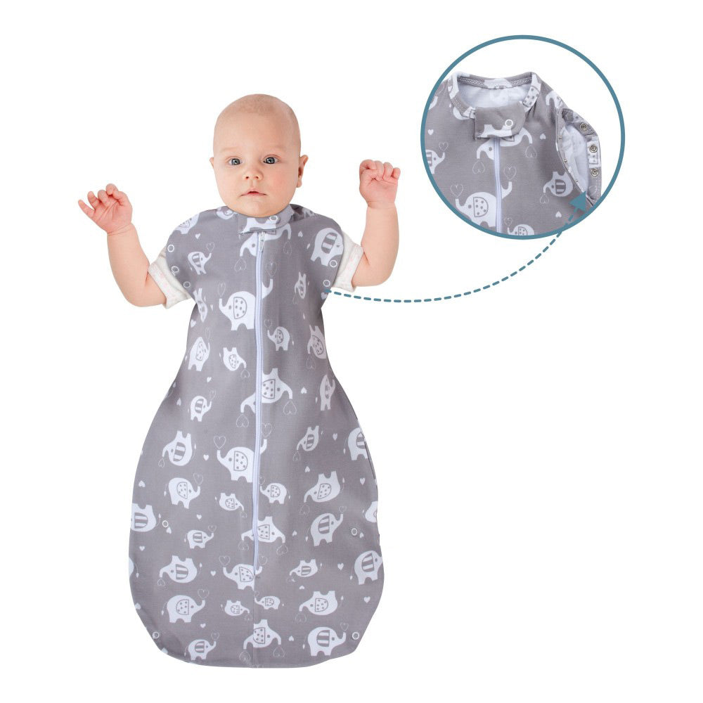 Elephant Baby Swaddle Grey - SV012.559
