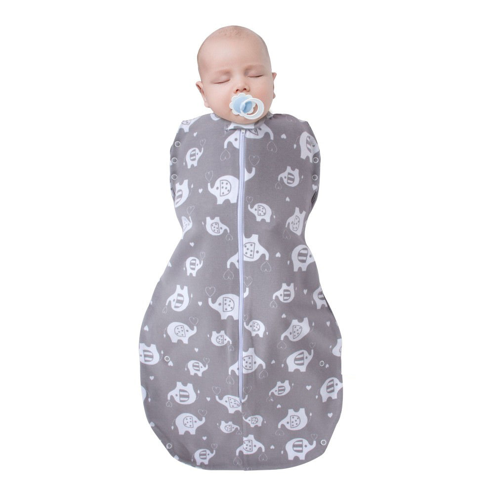 Elephant Baby Swaddle Grey - SV012.559