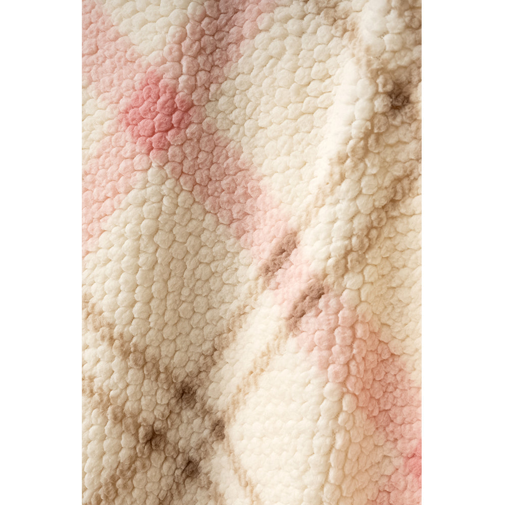 Plaid Themed Baby Blanket Pink - B047.95270.02