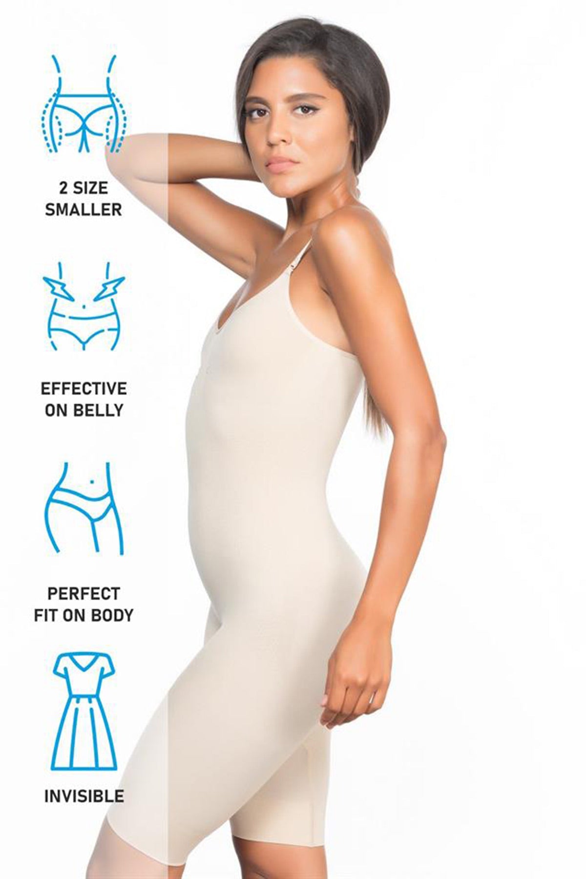 Seamless Boxer New Mom Shaping Corset Skin - 2011