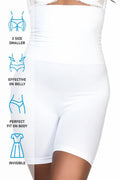 Seamless High Waist Double Boxer New Mom Shaping Corset White - 2014