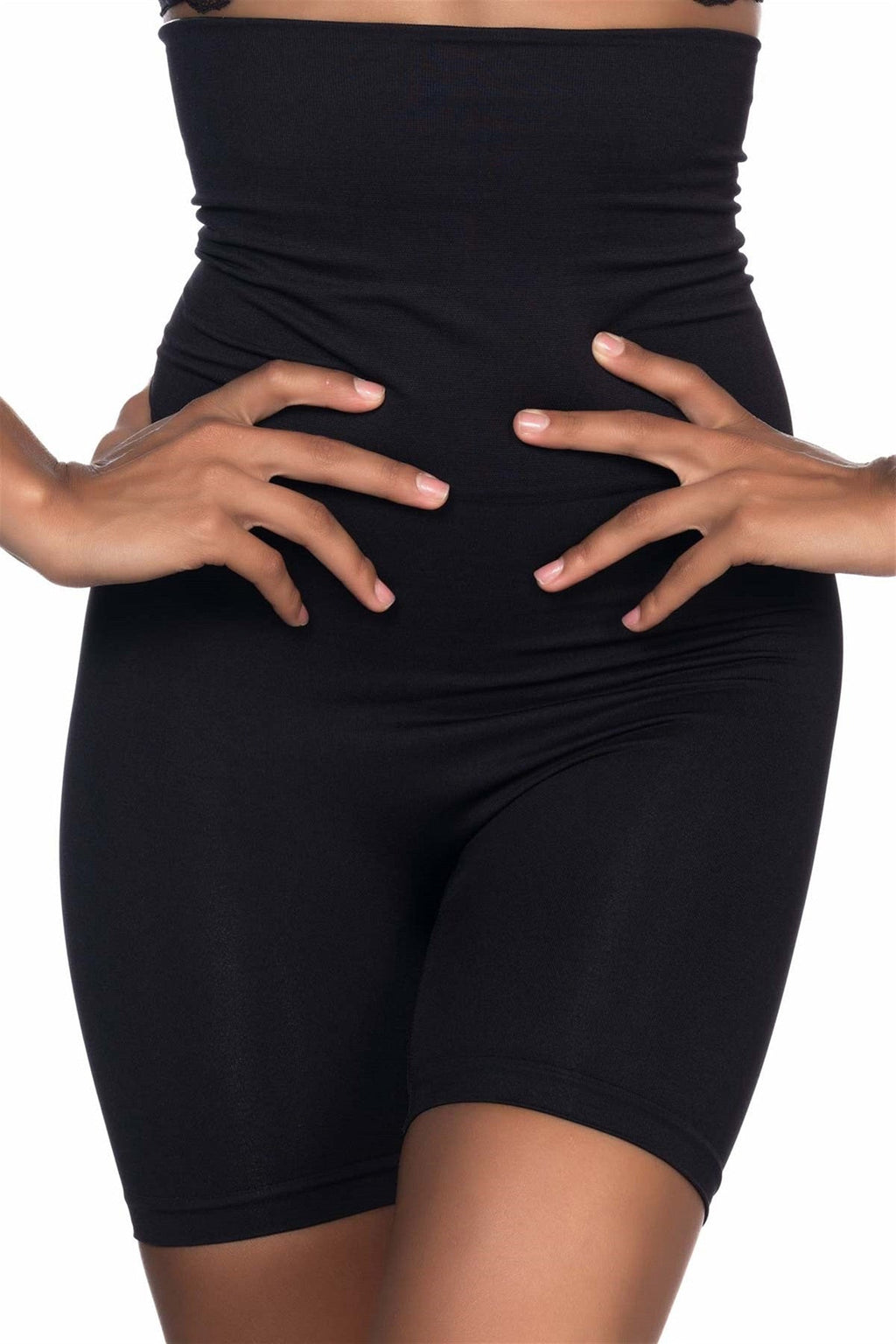 Seamless High Waist Double Boxer New Mom Shaping Corset Black - 2014