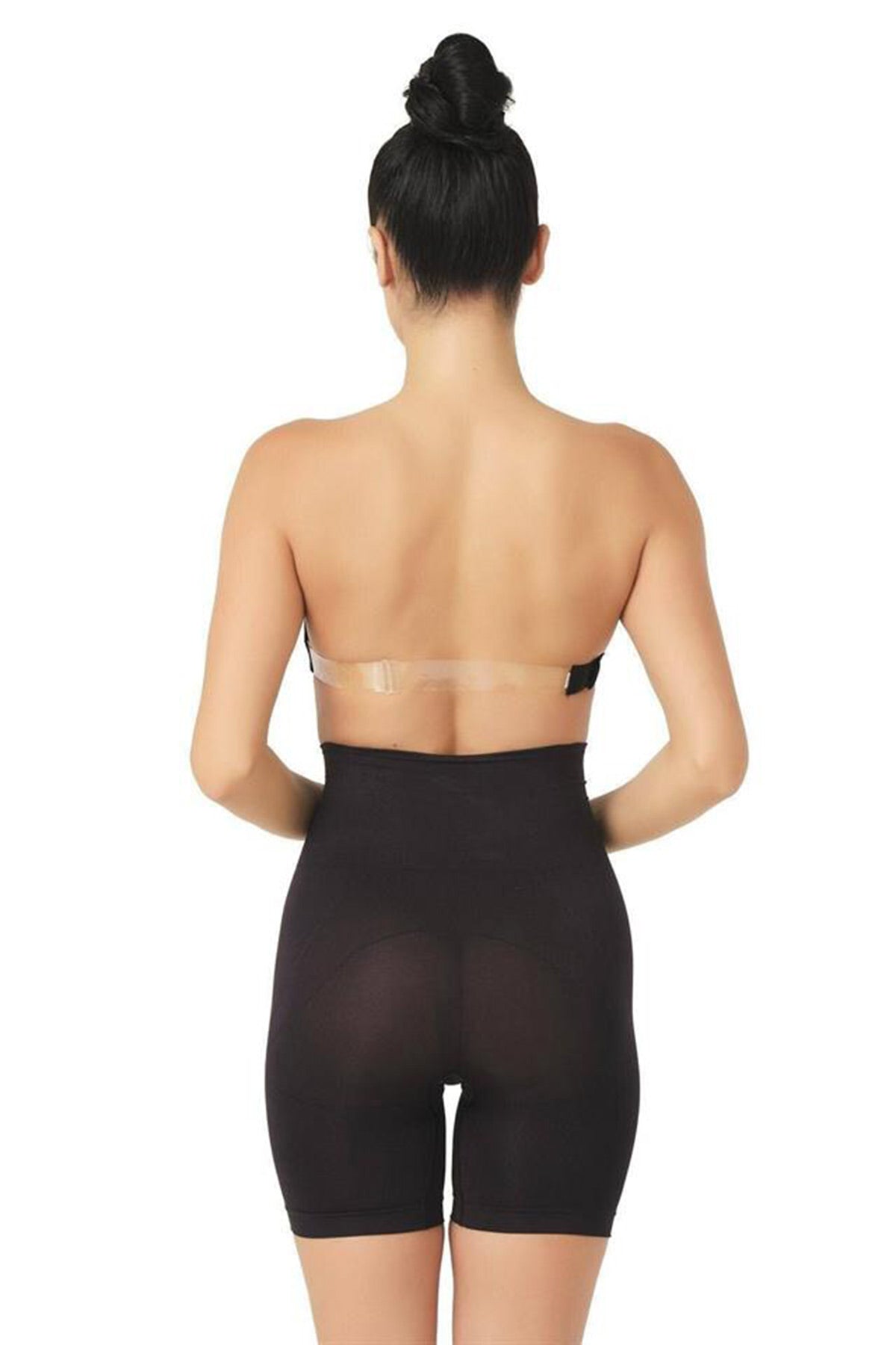 Low-Waisted Double Pants New Mom Shaping Corset Black - 2017