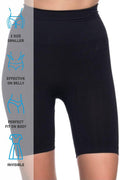 Low-Waisted Double Pants New Mom Shaping Corset Black - 2017
