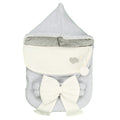 Bow Baby Swaddle Grey - BE233.1004