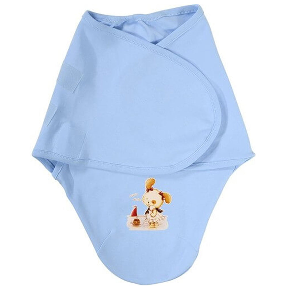 Figured Baby Swaddle Blue - BV236.849