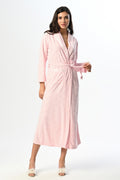 Lace Collar Maternity Robe - N23807