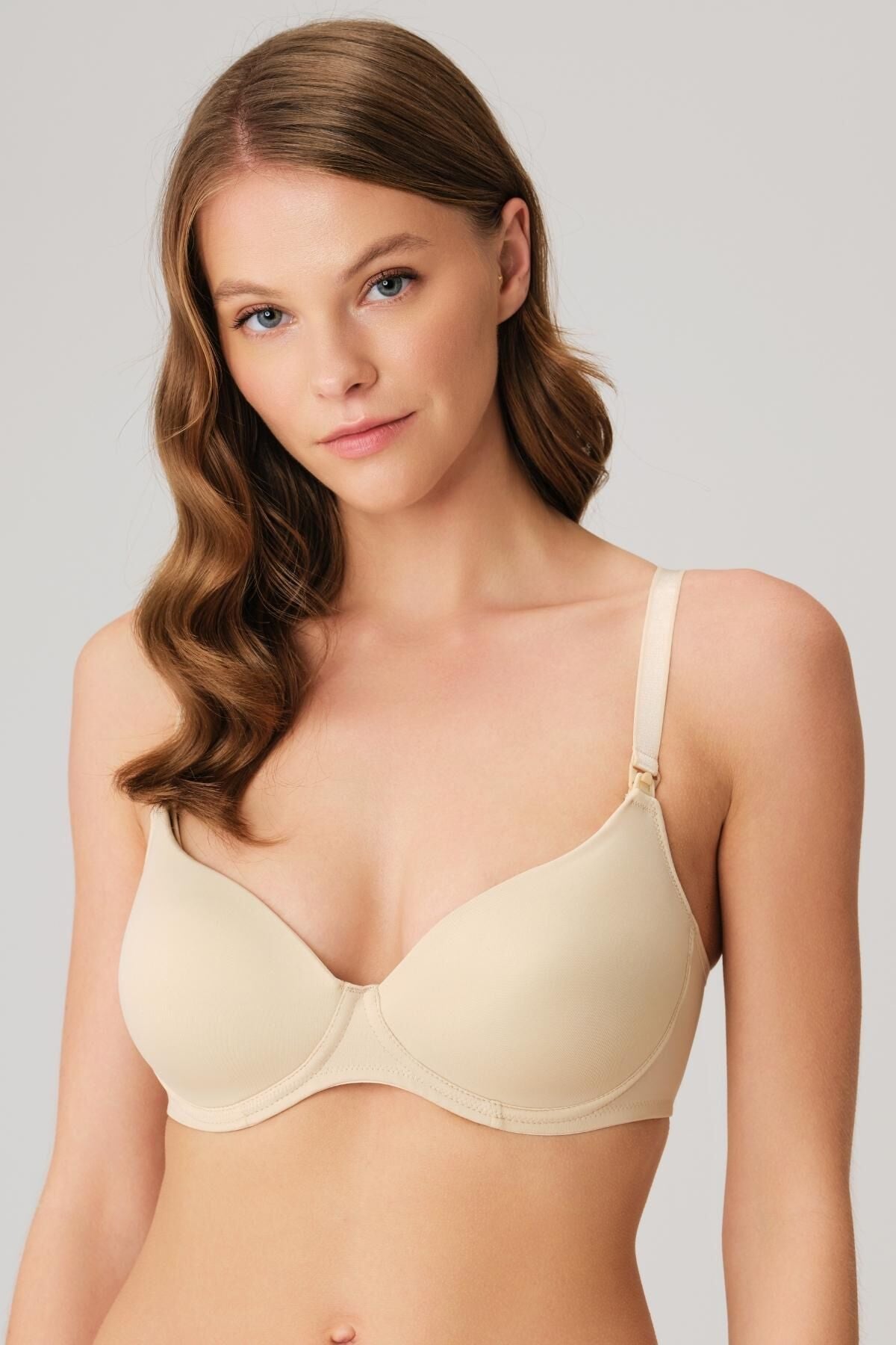 Contour Cup Cotton Nursing Bra Everyday Premium Look Skin - 3632