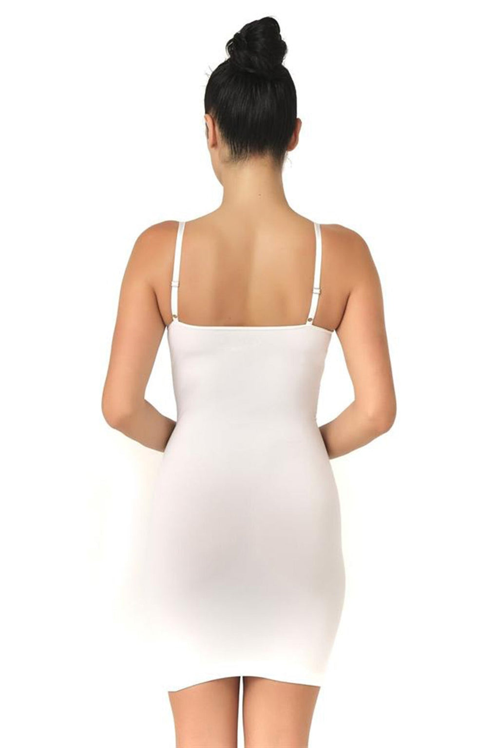 Seamless New Mom Shaping Corset Dress White - 5060