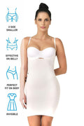 Seamless New Mom Shaping Corset Dress White - 5060