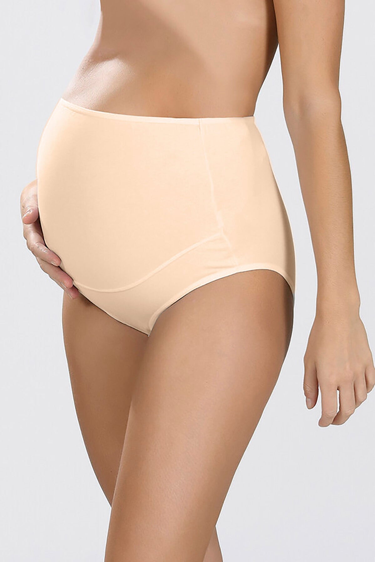 Smooth Modal Cotton Over-Bump Maternity Panties & Briefs Skin - 540