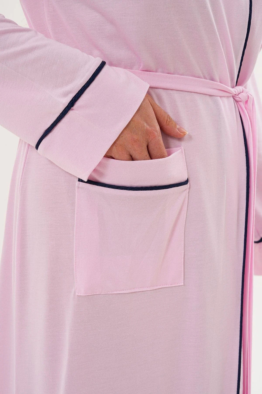 Bias Maternity Robe Pink - C6309