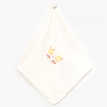 Bunny Duo Embroidery Baby Waffle Blanket Plum - B047.95120.22