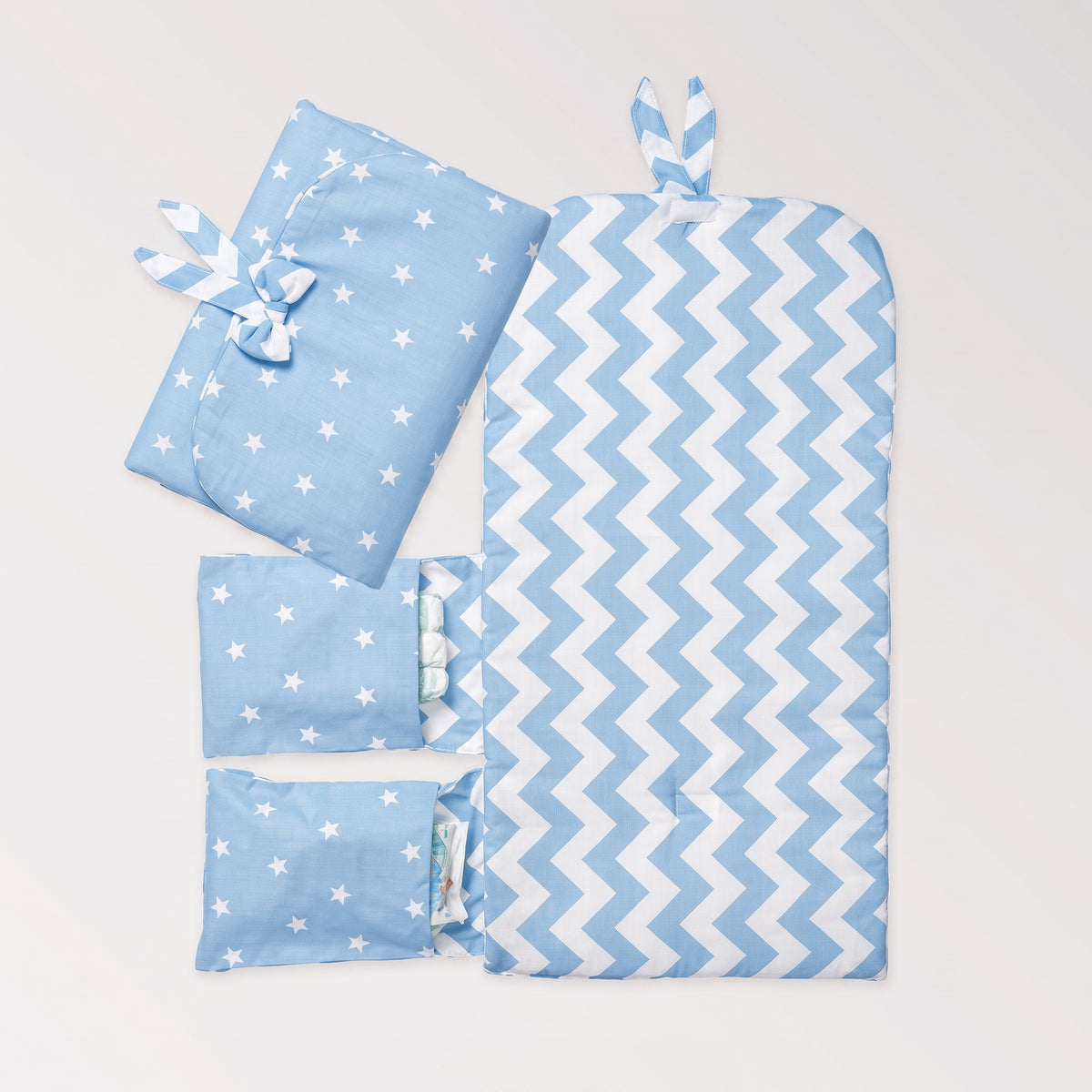 Star Baby Diaper Changing Bag Blue - BV236.1058