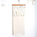 Dragonfly Themed Cotton Baby Girl Blanket Ecru - CC201.4946 - Ruffle - Bow Detail & All-Season