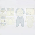 Very Cute Bear Themed Cotton 10-Piece Newborn Welcome Set Baby Ecru (0-3 Months) - GB024.6660