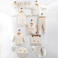 Little Lamb & Cloud Embroidery Cotton 10-Piece Newborn Welcome Set Baby Beige (0-3 Months) - GB024.6679