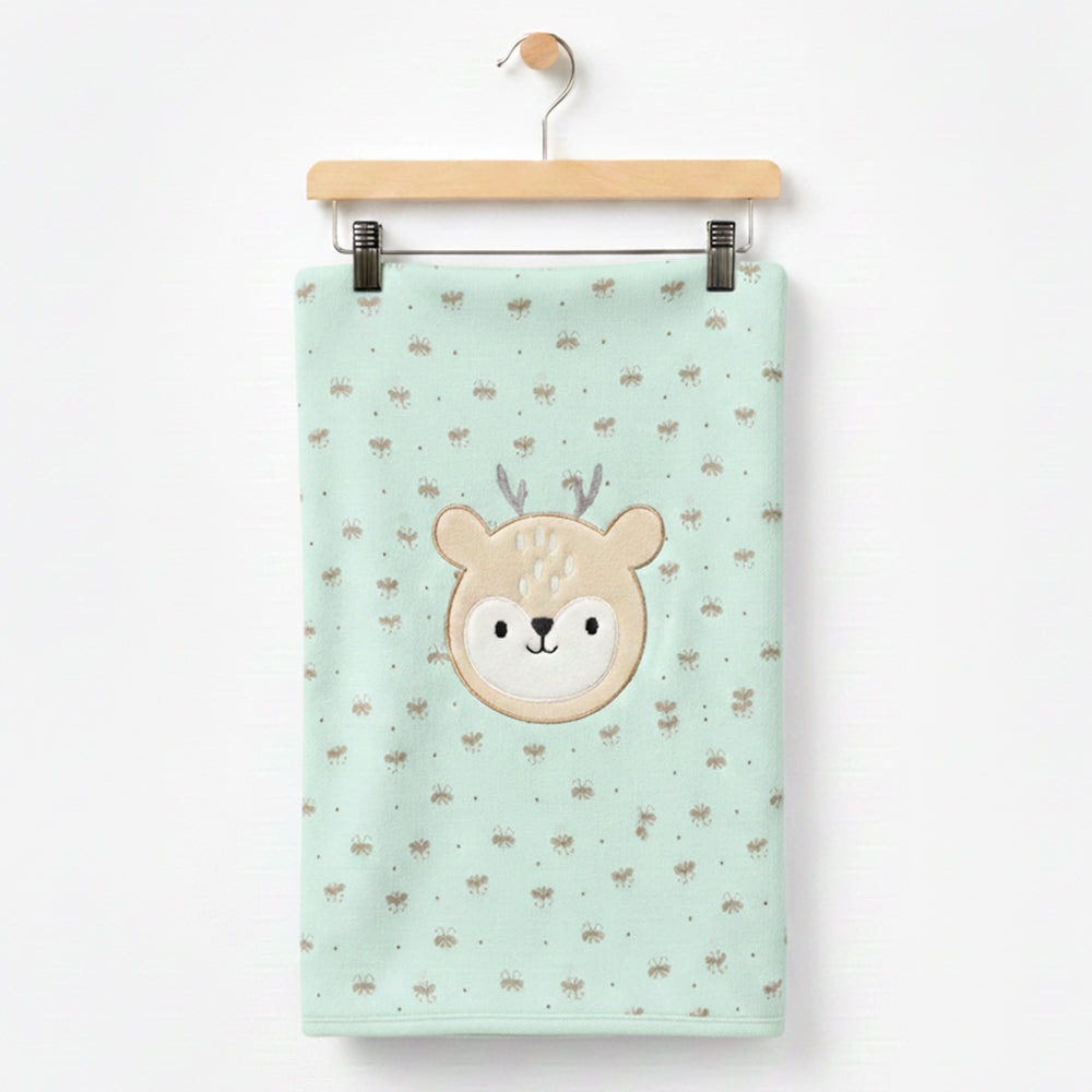 Sweet Dear Themed Baby Blanket Mint - SP001.110.11