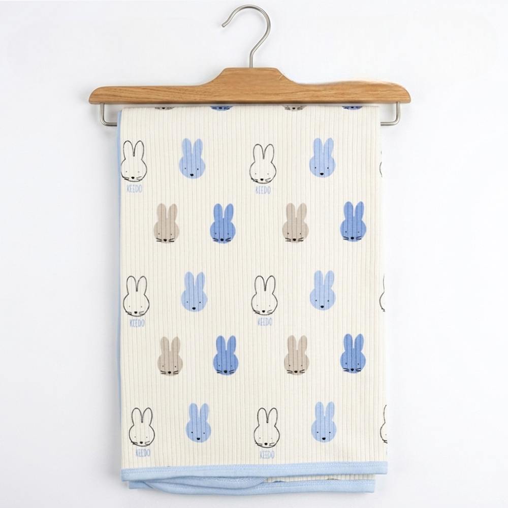 Rabbit Team Themed Baby Blanket Blue - SP001.9956