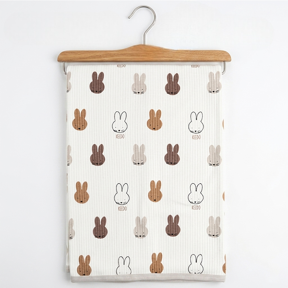 Rabbit Team Themed Baby Blanket Coffee - SP001.9956