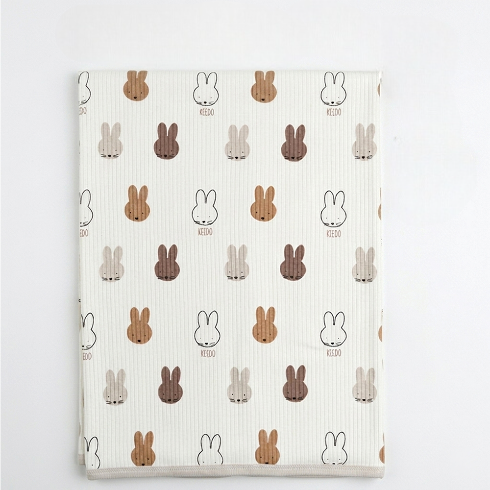 Rabbit Team Themed Baby Blanket Coffee - SP001.9956