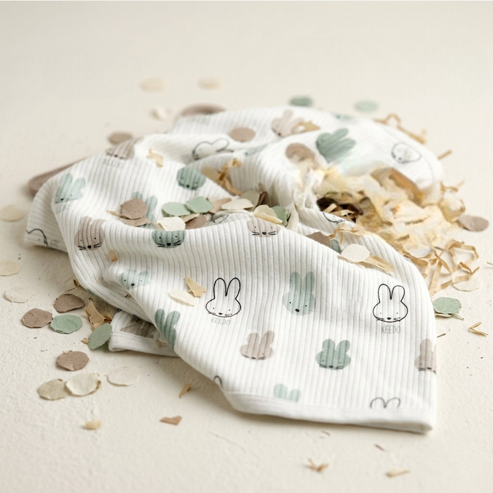 Rabbit Team Themed Baby Blanket Green - SP001.9956