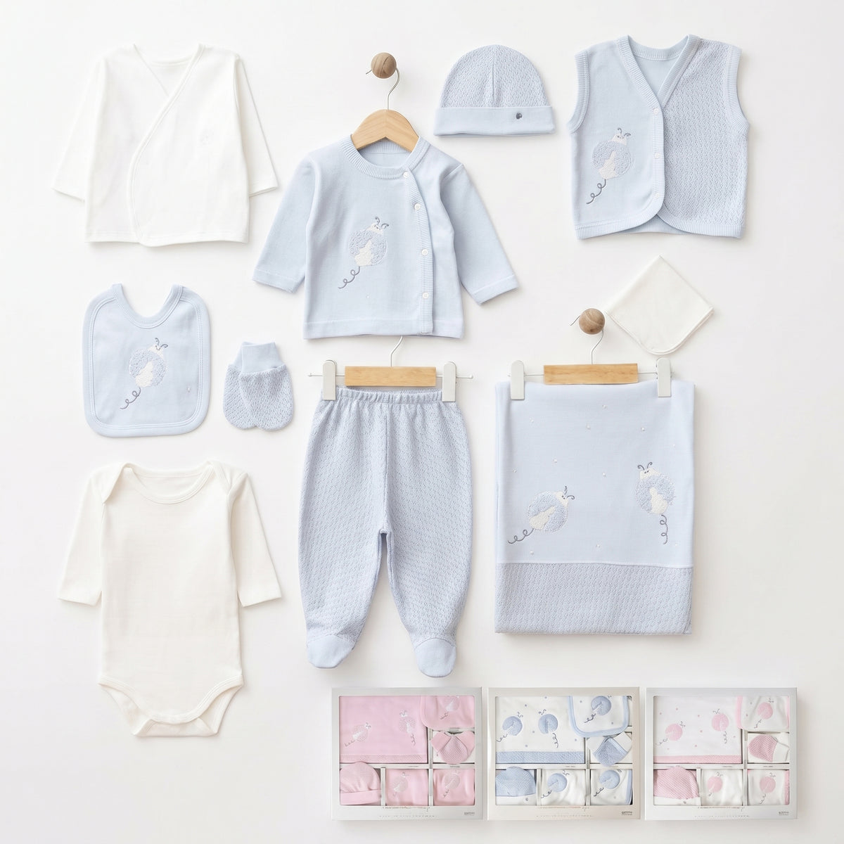 Ladybird Themed 10-Piece Newborn Welcome Set Baby (0-3 Months) - T023.109
